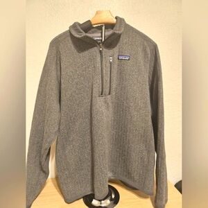 Patagonia Men's Better Sweater 1/4 Zip Pullover Size Large